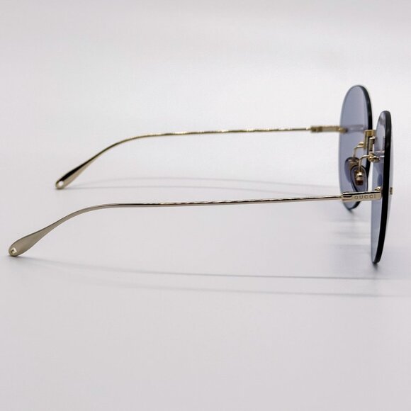 NEW GUCCI SUNGLASSES GG1149S 006 GOLD WOMEN EYEWEAR GUCCI PLUS EARRINGS main image 13